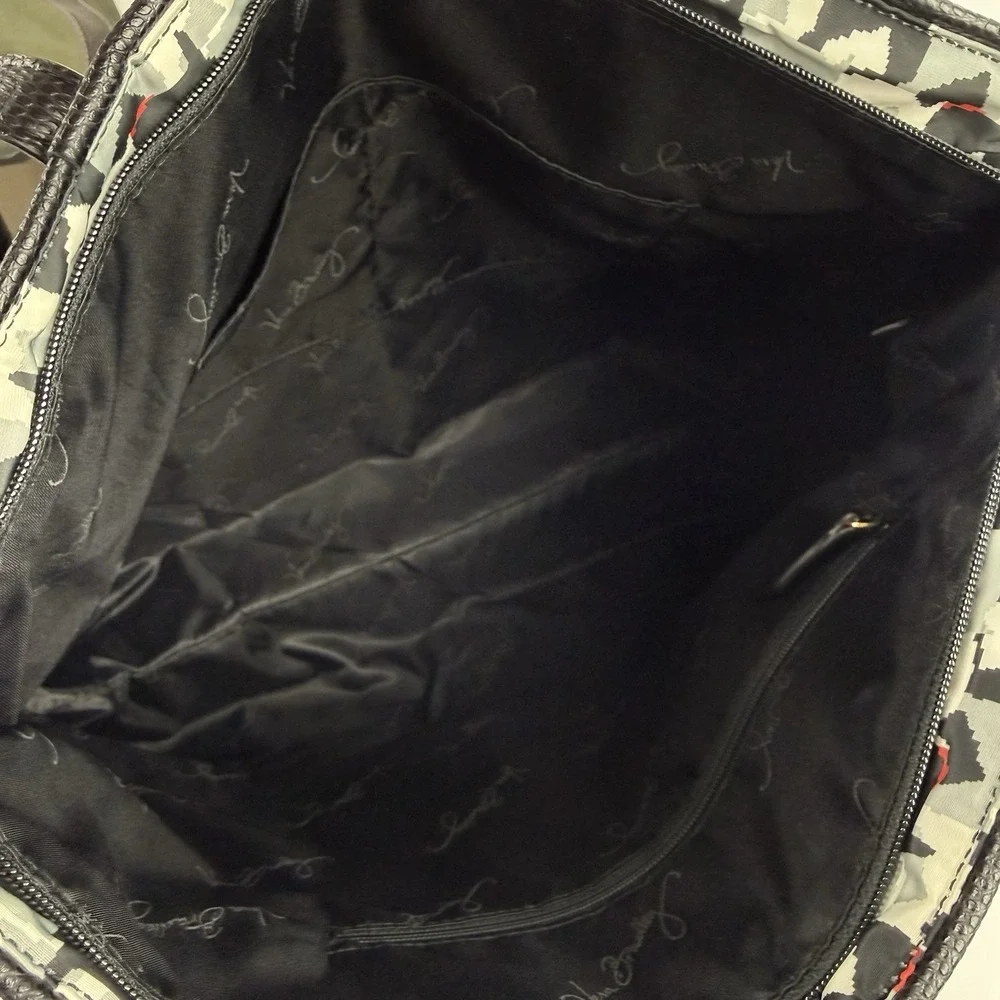 Vera Bradley Scottie Dog Tote Bag‎ Nylon Canine Doggie Handbag Used Once